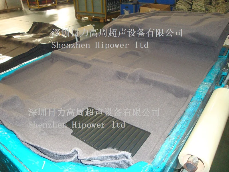 High frequency floor mat/pad/carpet welding & embossing machine