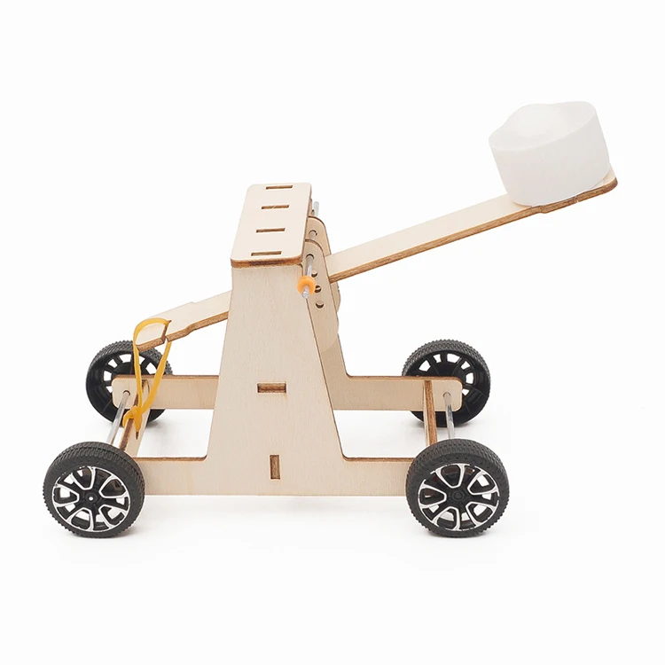 Shopfiy hot new toys 2021 kids catapult science experiment kits stem DIY wood  tool toys other educational toys