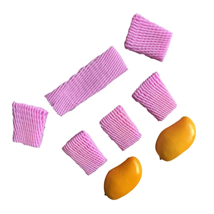Food Packaging Nets Epe Vegetable Foam Net protective sleeve for papaya malla de espuma