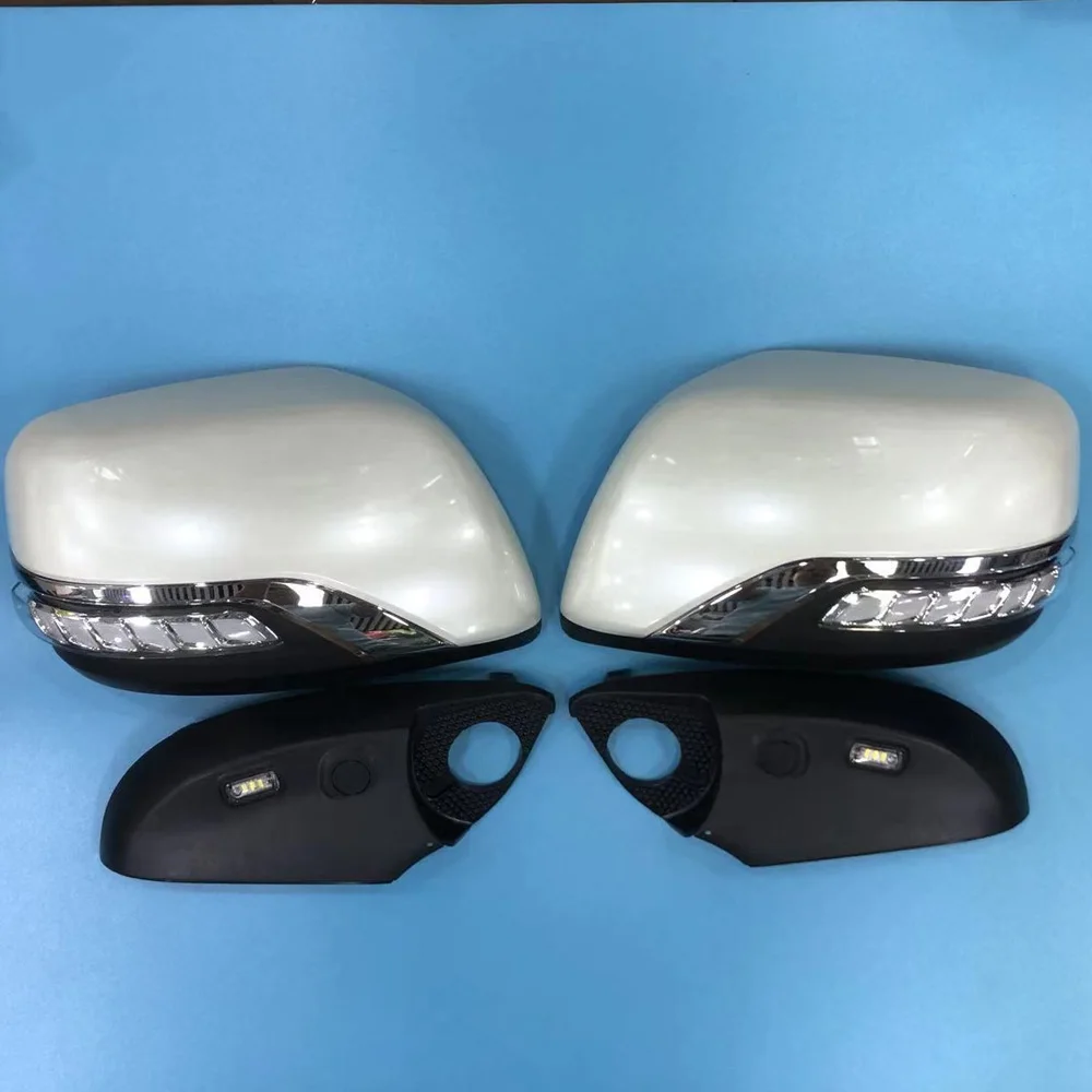 Rearview mirror running light  for TOYOTA LAND CRUISER 200 LED mirror cover with base  FJ200 2008-2015 upgrade to 2016--2019