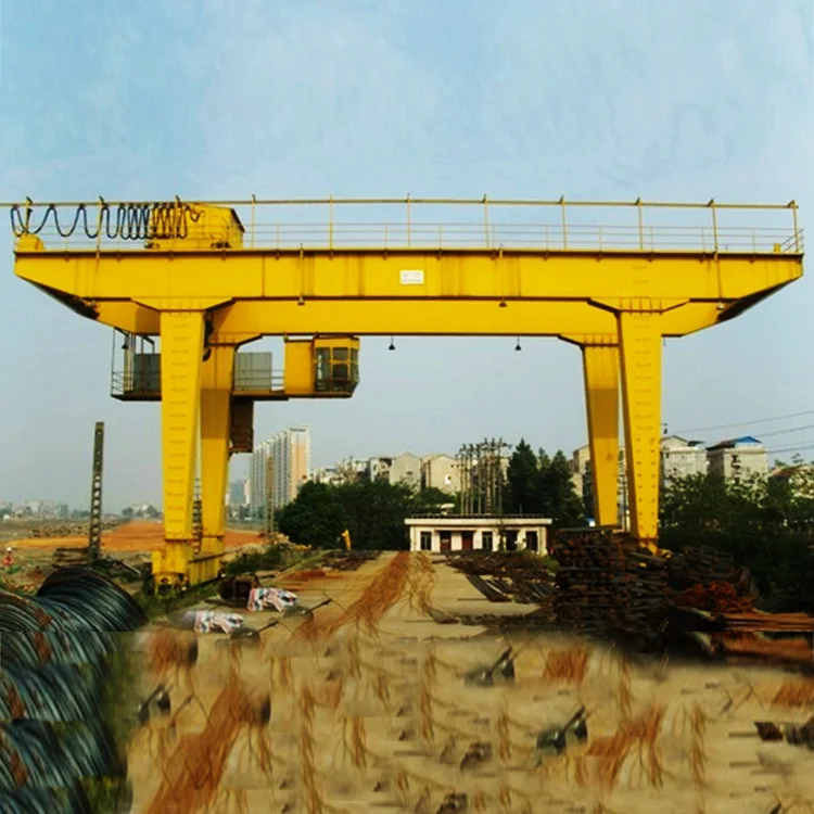 ISO CE Certificated 25 ton 50 ton Double Girder U Type Gantry Crane For Lifting