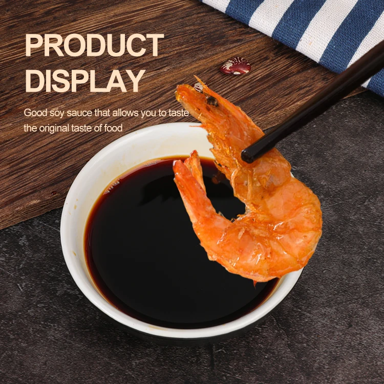 Chinese manufacturer No Addititives premium light liquid soy sauce gluten free light soy sauce