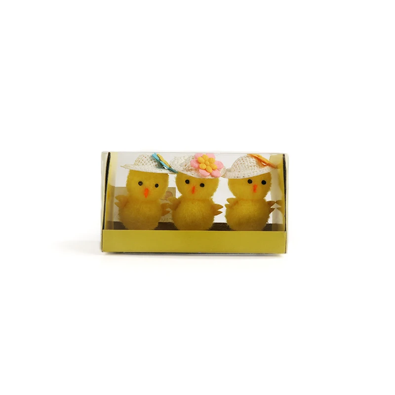 Wholesale Custom Easter Cute Animals Desktop Decorations Easter Ornaments Set Includes Easter Bunny Chicks Decor