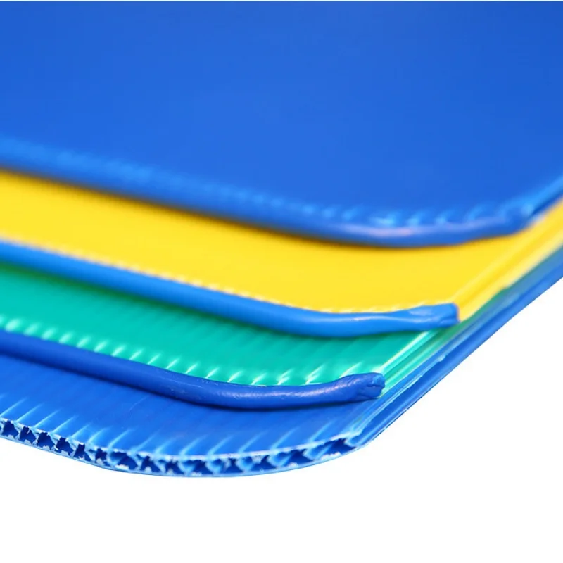 Colorful Hollow PP Corrugated Sheet 2.5mm 5mm Plastic Polycarbonate Sheet corflute Sheet