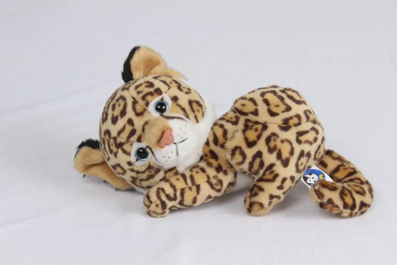 Lifelike Big Cat Toy Cheetah Stuffed Animal Plush Paw Leopard toys