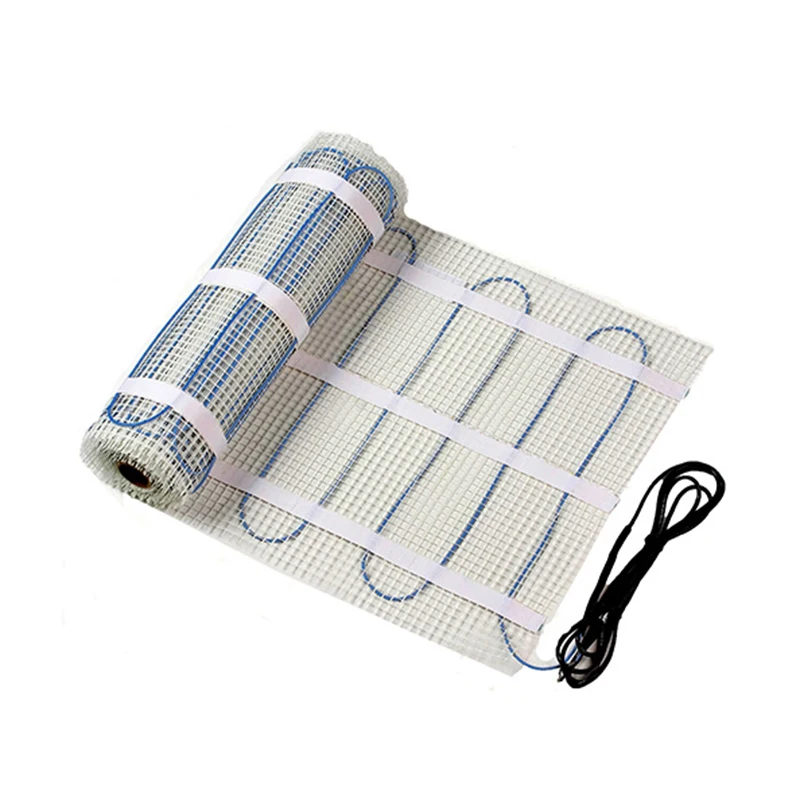 2022 New Coming Indoors Bathroom Floor Electric Heat cable twin conductor floor heating pad home living room tile heating mat