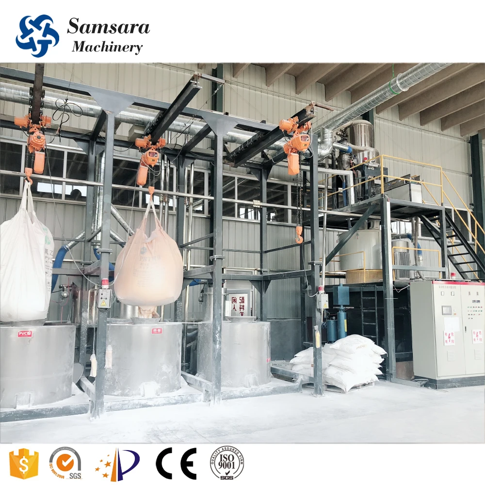 PVC Powder Batch Dosing Mixing System/Mixing Machine/Vacuum Conveying System Weighing System SAMSARA