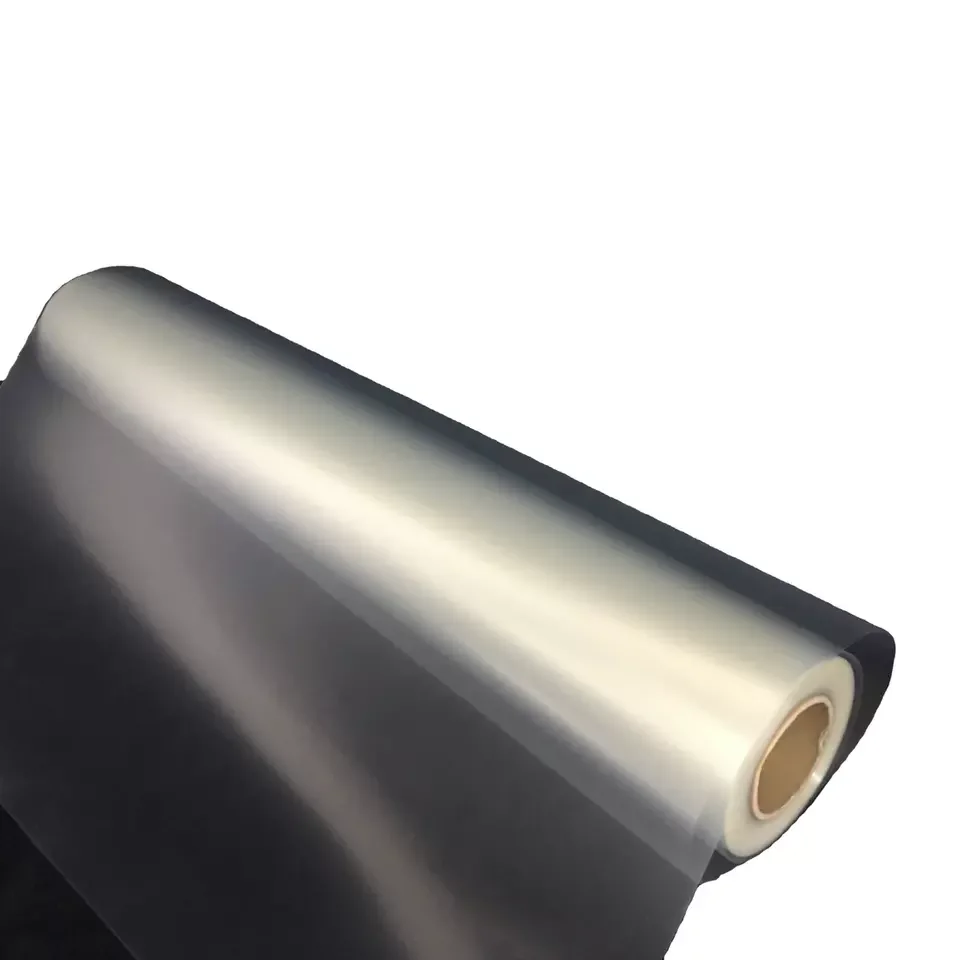 PVC coated overlay film with high adhesive for digital sheet and for card making and laminating
