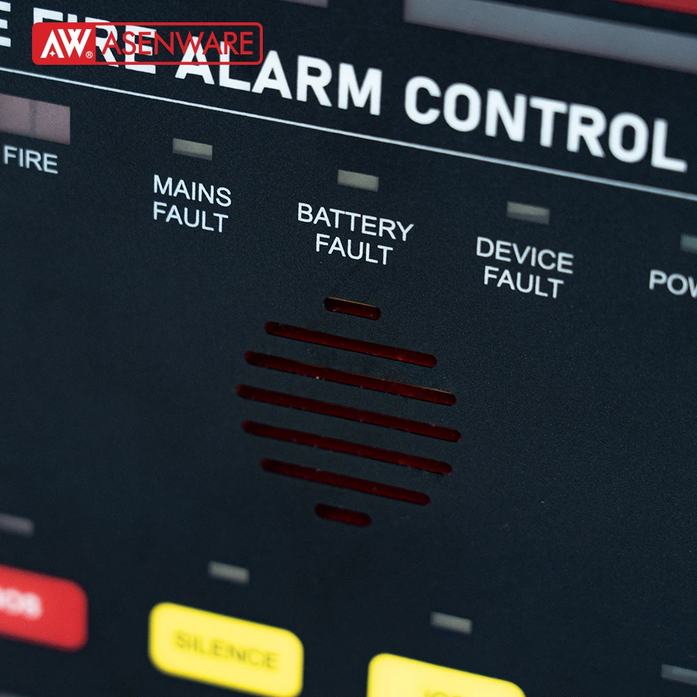Asenware Enhanced Home Safety Larger Alarm Sound and Brighter Lights HOME FIRE ALARM CONTROL PANEL