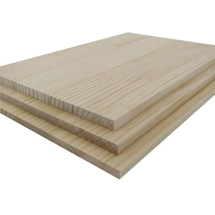 Solid wood Finger Joint Board Hardwood Edge Glued Panel for furniture storage