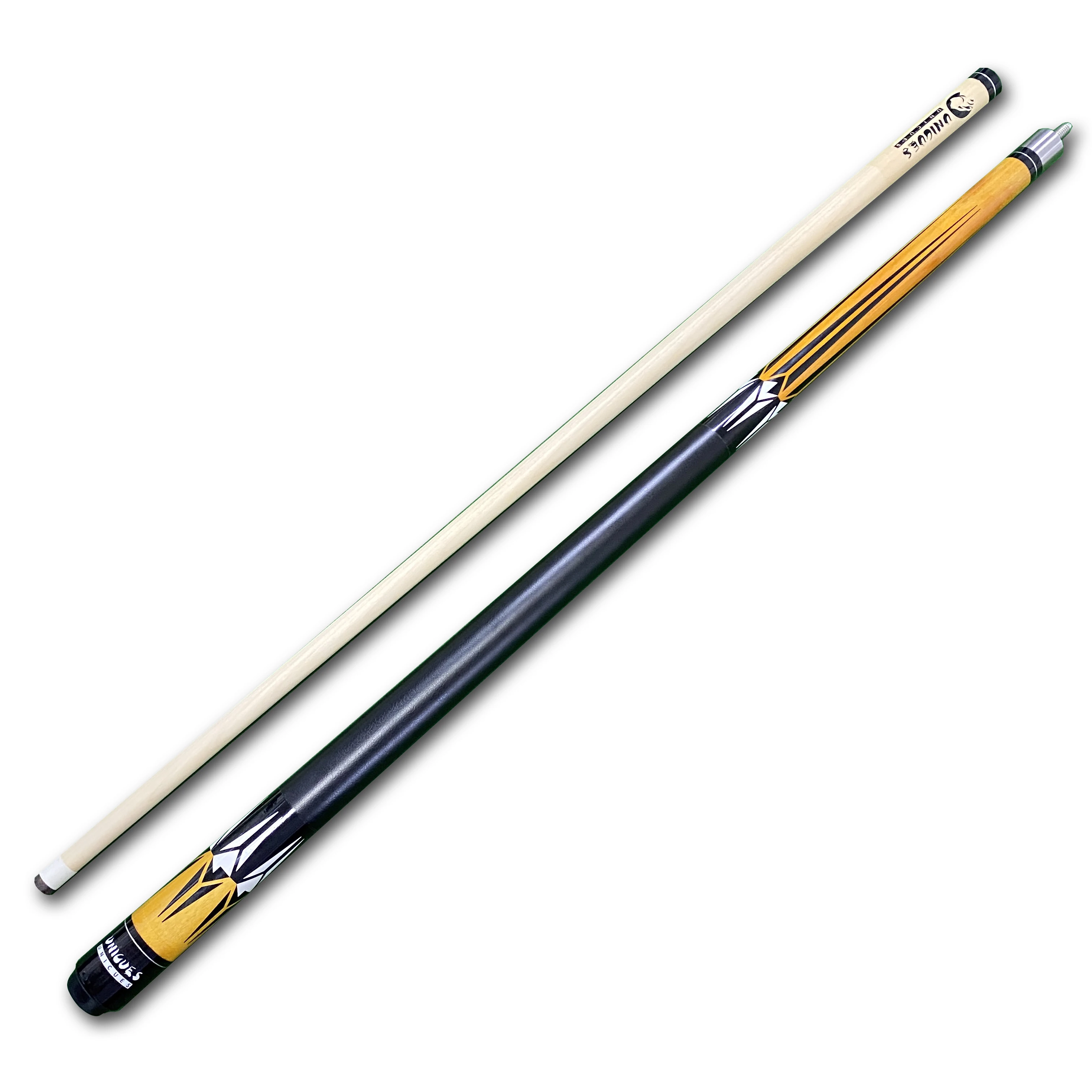 factory wholesale leather paint stainless steel join america pool cue  billiard stick