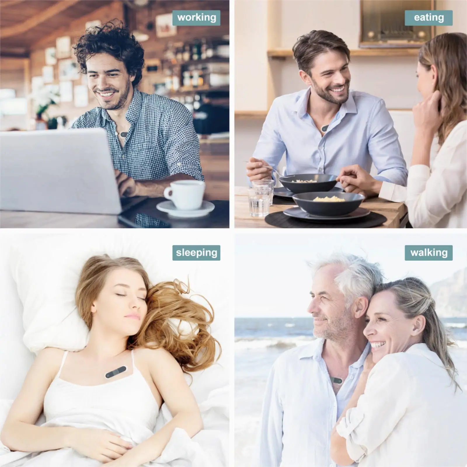 Medical ECG Patch Real-time Dynamic ECG Recorder Wireless Bluetooth ECG Holter