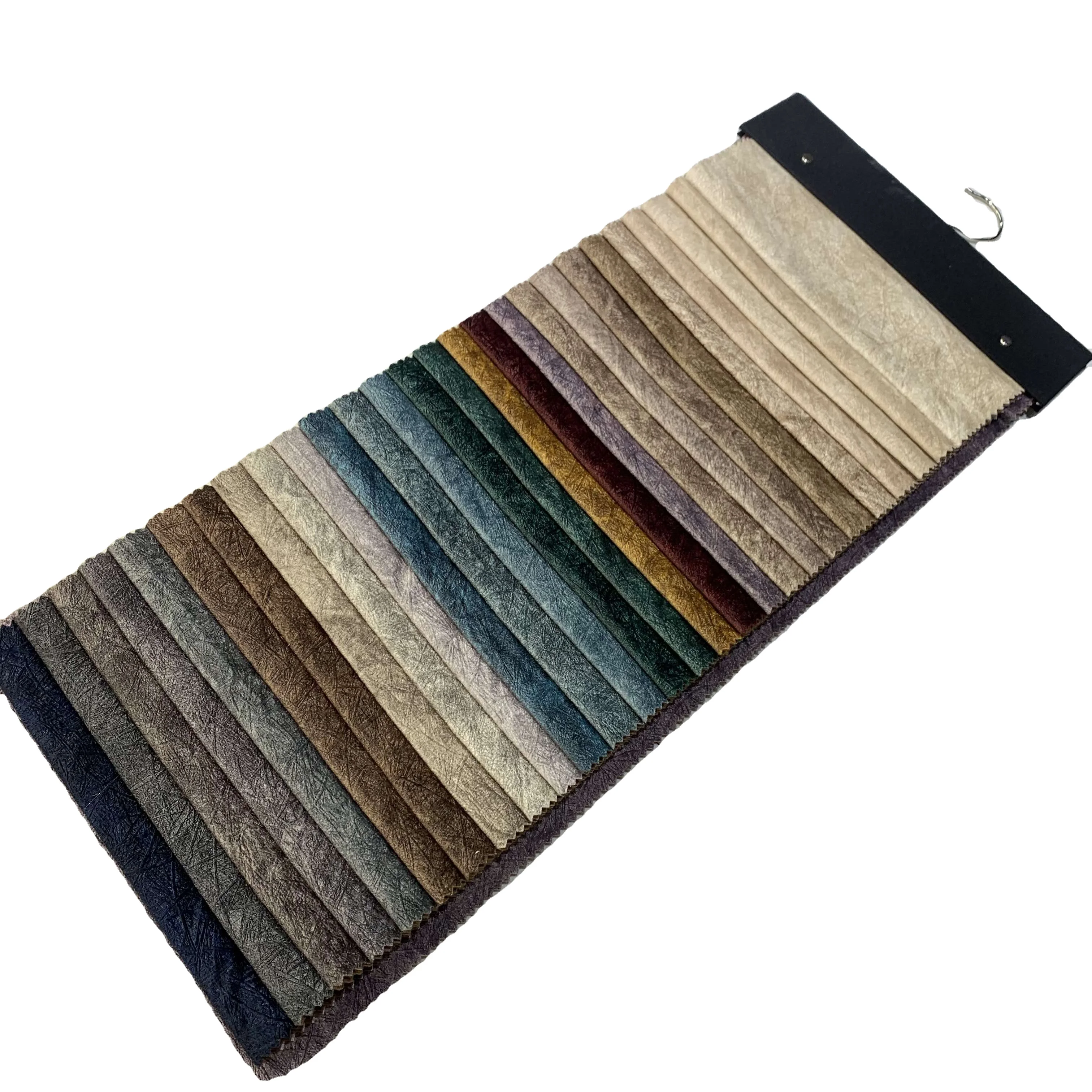 Print Upholstery Fabric New Technology Polyester Knit Velvet for Sofa