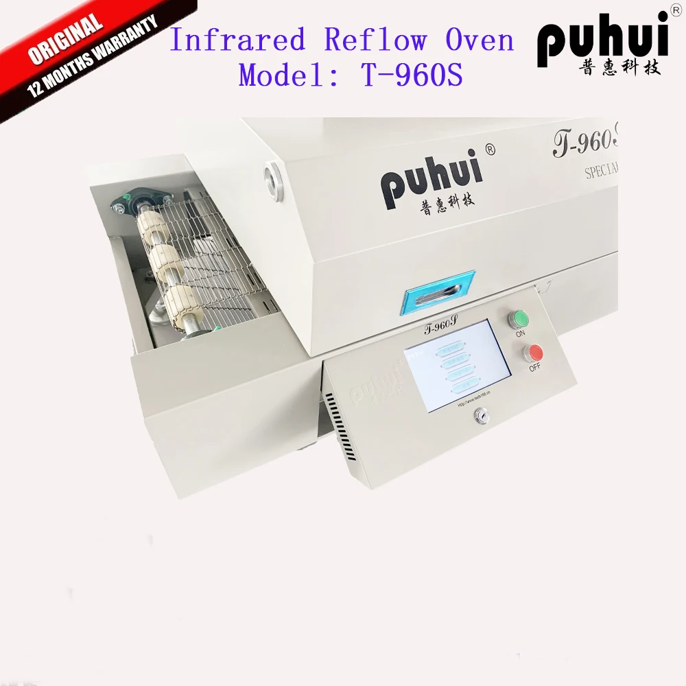 High quality New innovative product 3 phase 5 lines 220V / 380V  channel  smt reflow oven T 960s