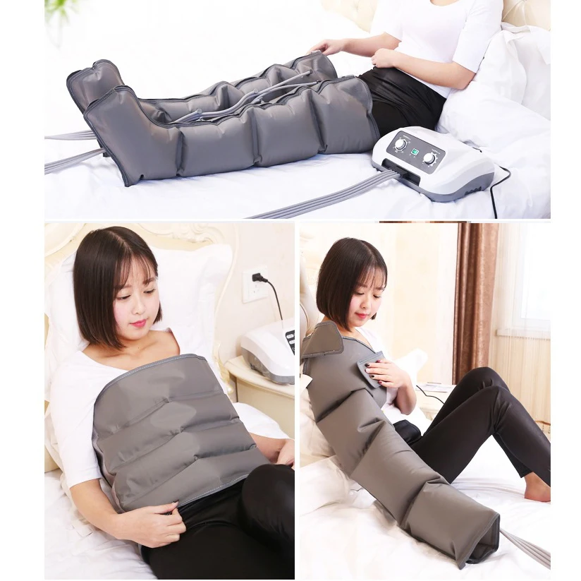 CE Recovery Boots Pneumatic Air Compression Therapy Device Legs Body Lymphatic Drainage Massager