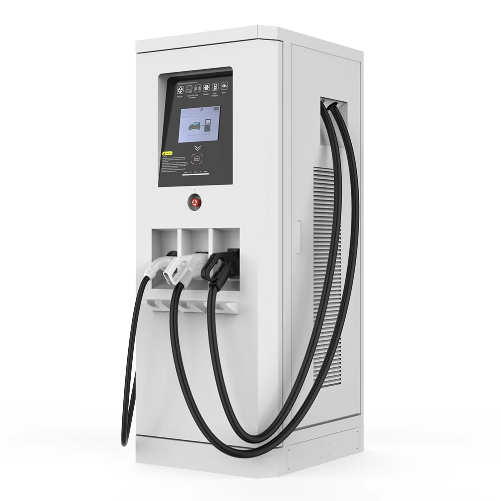 Производство Коммерческая Chademo зарядная станция для электромобилей DC быстрое зарядное устройство