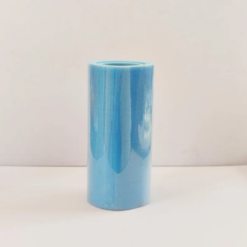 Wholesale Polyester Sheer Net Mesh Shiny Tulle Fabric for Bridal Wedding Party Decorating Veil