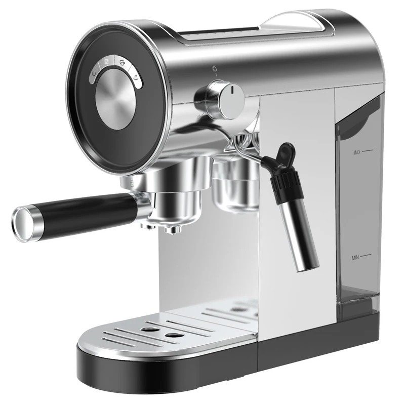 Aifa 20 Bra Home Stainless Steel Automatic Touch Screen 4 In 1 Cappuccino Espresso Coffee Maker Machine With Ss Decoration