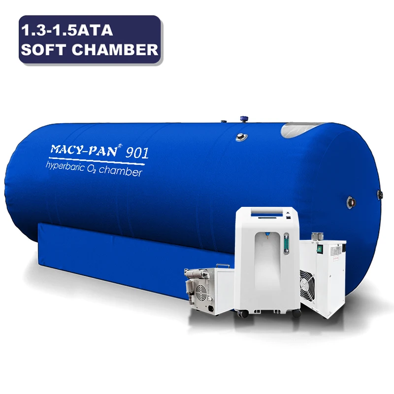 Macy Pan Wholesale Manufacturer Hyperbaric Chamber Portable1.4 ATA Lying Type HBOT Hyperbaric Chamber for  Autism