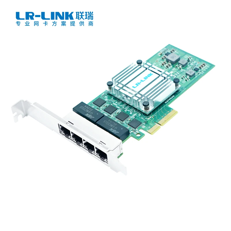 LR-LINK LRES2037PT PCI Express x4 10/100/1000 Мбит/с 4 x RJ45 портами Gigabit Lan Карта