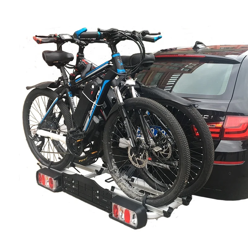 New Type Tray Style 2 Bicycle Bike Rack Hitch Mount Carrier For Car SUV Truck