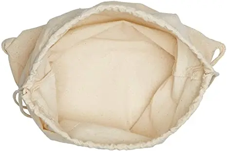 Wholesale Personalized Colorful Muslin Custom Cotton Canvas Drawstring Bag Small