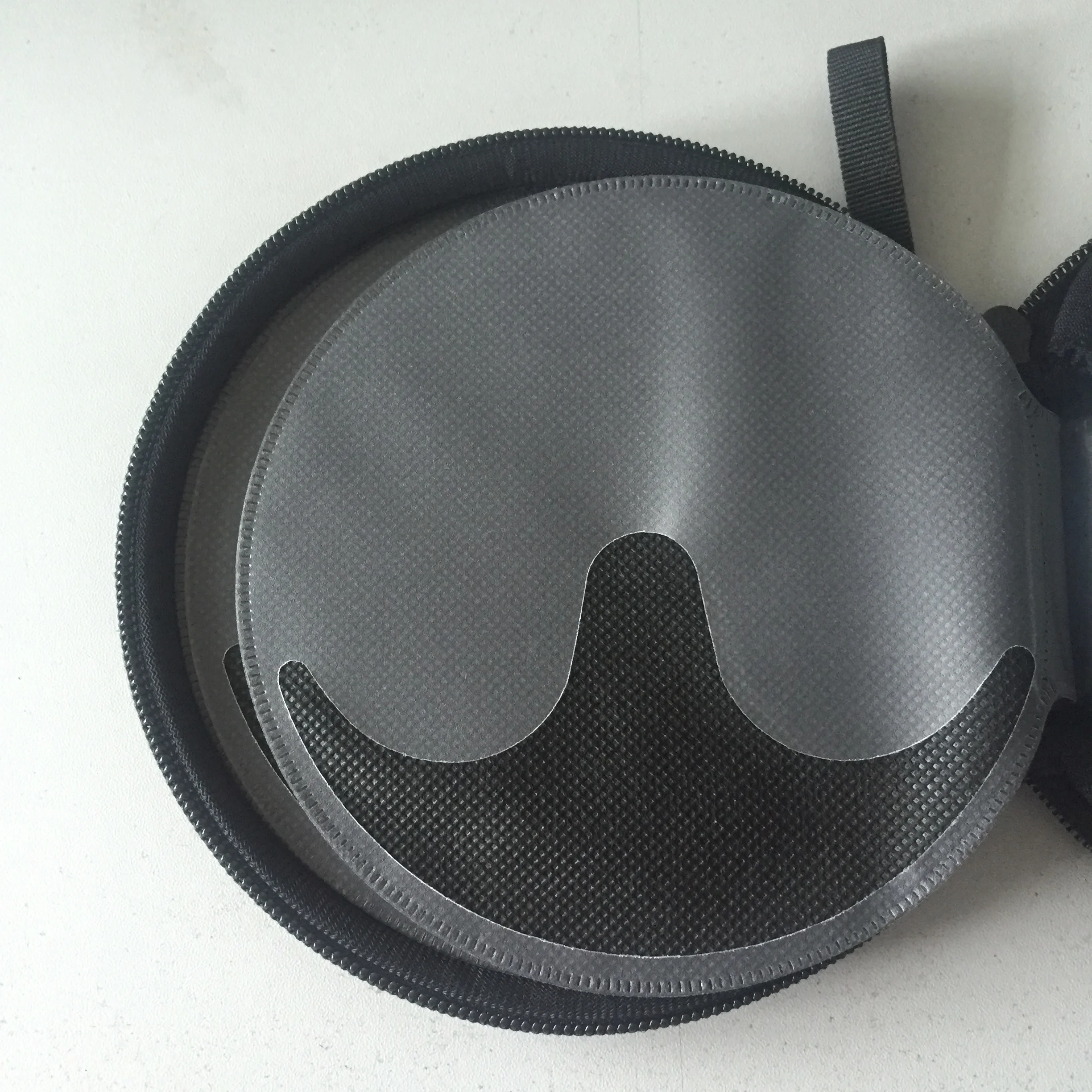 Eco-friendly Portable CD/DVD Player Carry Storage Bags & Cases Factory Custom Soft Neoprene Black Customized Cd Case Acceptale