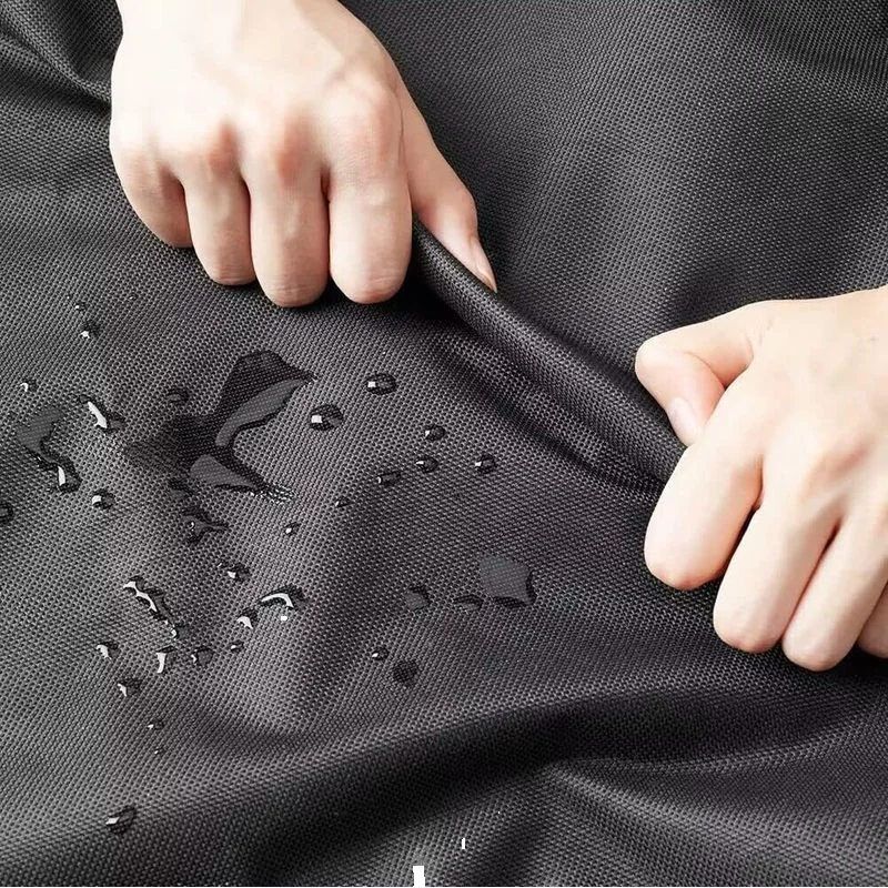 New Custom Logo Dust Protector Zipper Eco Friendly Reusable Luxury Non Woven Jacket Coat Dress Clothes Garment Suit Cover Bags