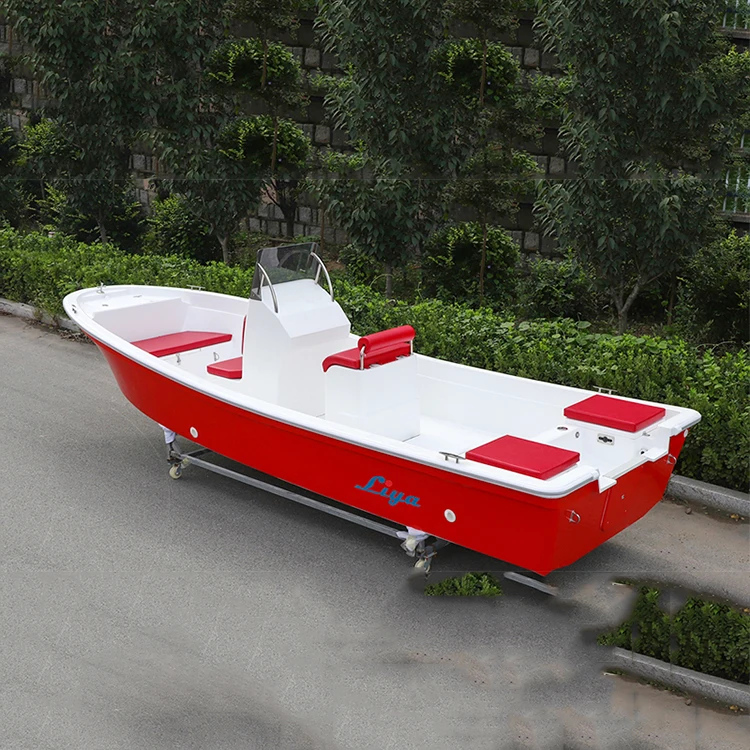 Liya 19 Feet Deep V Hull Fiberglass Fishing Panga Boats for Sale