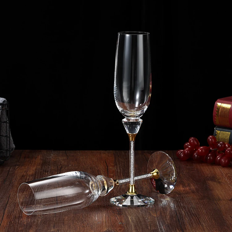 Special Low Price Crystal Wine Glasses Luxury Champagne Glasses Wholesale Red Wine Glasses