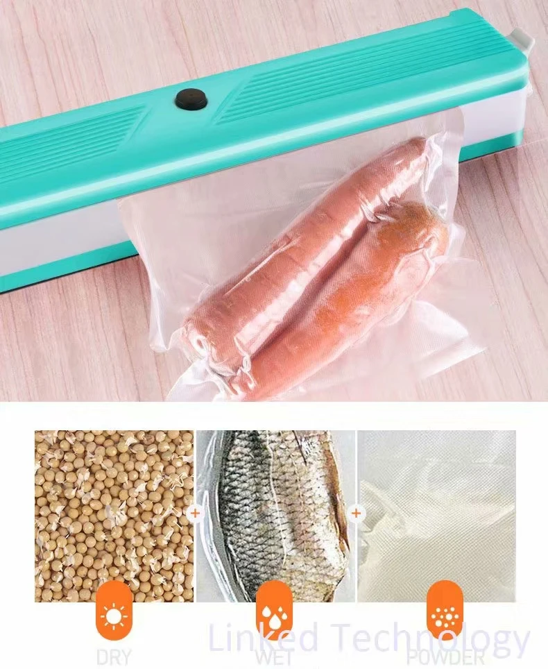  Вакуумный упаковщик автоматическая вакуумная упаковочная машина для сухой и влажной свежей пищи подходит кемпинга домашнего