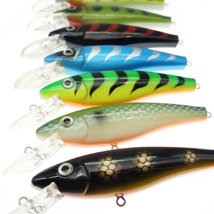 The integrally molded dive lip Crankbait Trolling Minnow Japan Swimbait Crazy Crankbait Fishing Tackle