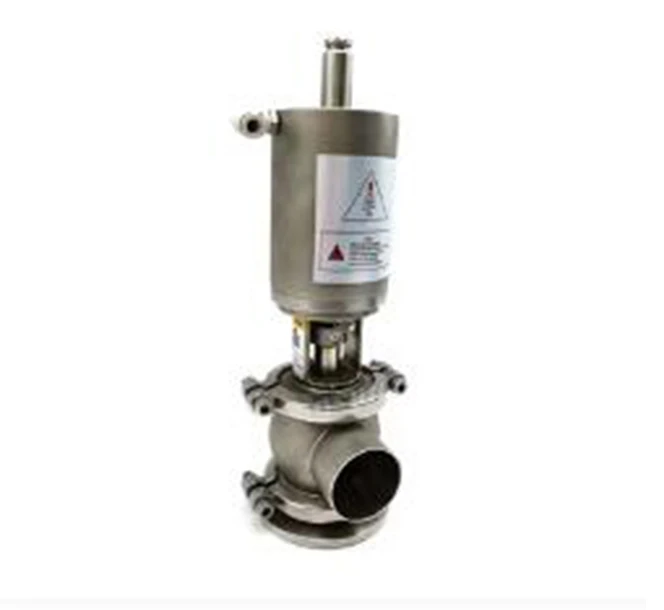 Sanitary Stainless Steel 90 Degree Angle Single Seat Tank Bottom Valve