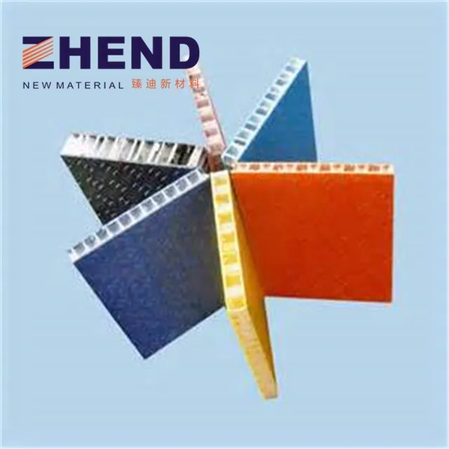 FRP honeycomb fiberglass composite sheet geilcoat surface thermal insulation 10-100mm xps core panel