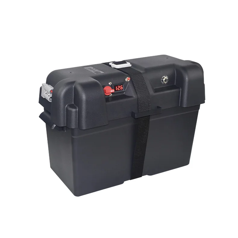 High quality battery box RV camping plastic  battery case  12V/24v  boat battery box