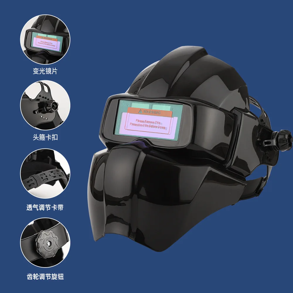 Black Cheaper Price 2 Sensor Welding Helmets for Sale