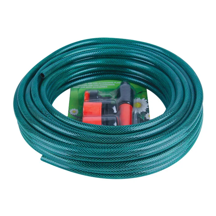 Customized Flexible High Quality Reinforced PVC Garden Hose Pipe For Home Garden