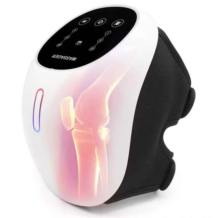 Infrared Heating Knee Pads Electric Circulation Vibration Massage Knee Massager With Knee Heat