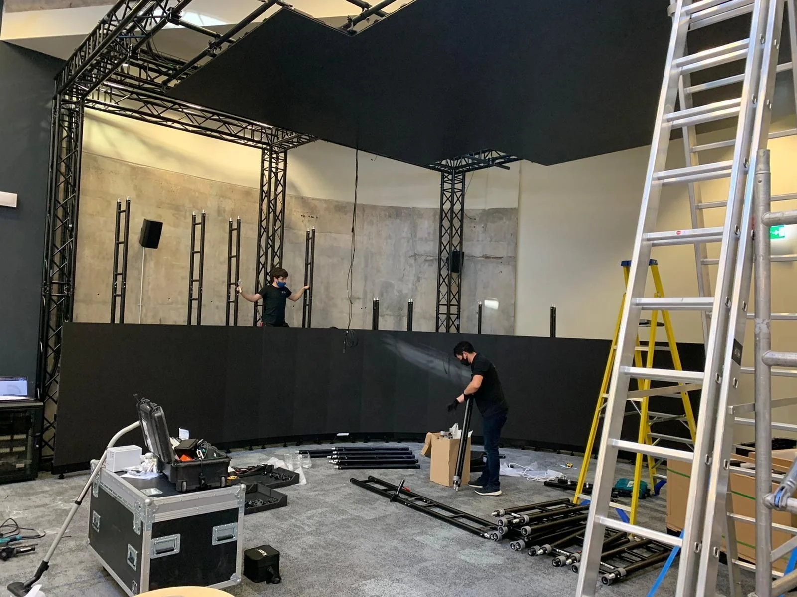 P2.6 LED wall for virtual production led display screen for XR stage