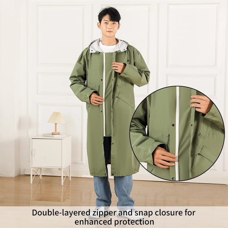 Heavy Rubber Raincoat for Men Customised Raincoats