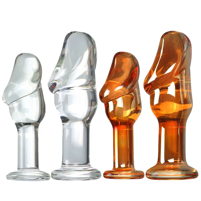 Love fairy stick Crystal Glass Dildo Penis Beads Anal Plug Butt Plug Sex Toys For Man Woman Couples Vaginal And Anal Stimulation