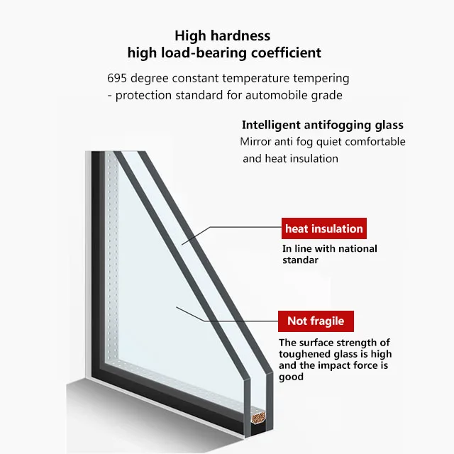 
commercial aluminium windows and doors thermal break aluminium louver casement windows 