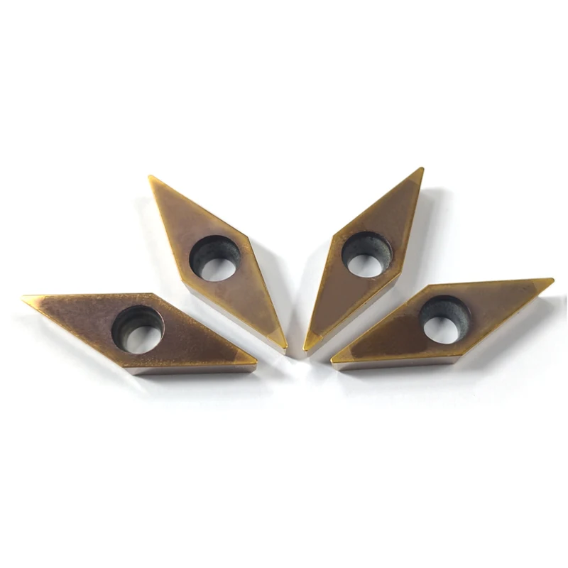High speed hard cutting gear hardened steel face intermittently machined CBN blade