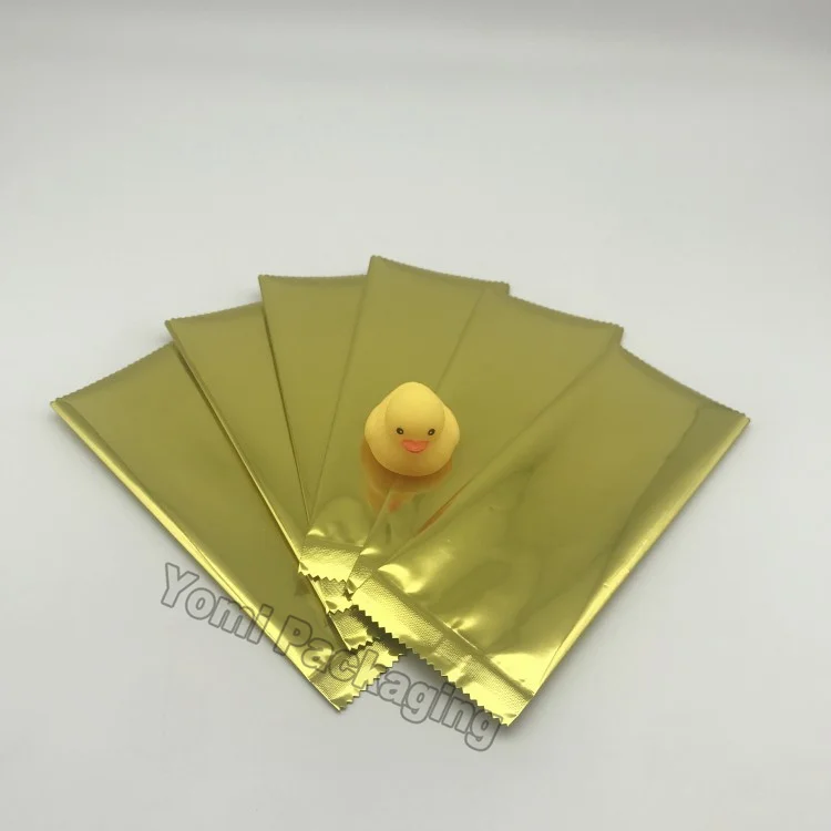 Biodegradable Heat Seal Candy Wrapper Custom Printed Plastic Bags Food Grade Aluminum Foil Chocolate Energy Bar Packaging Bags