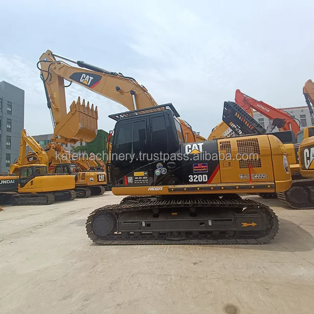 Самый популярный товар Подержанные экскаваторы CAT 320D/L Гидравлические Гусеничные Caterpillar 320D 320DL