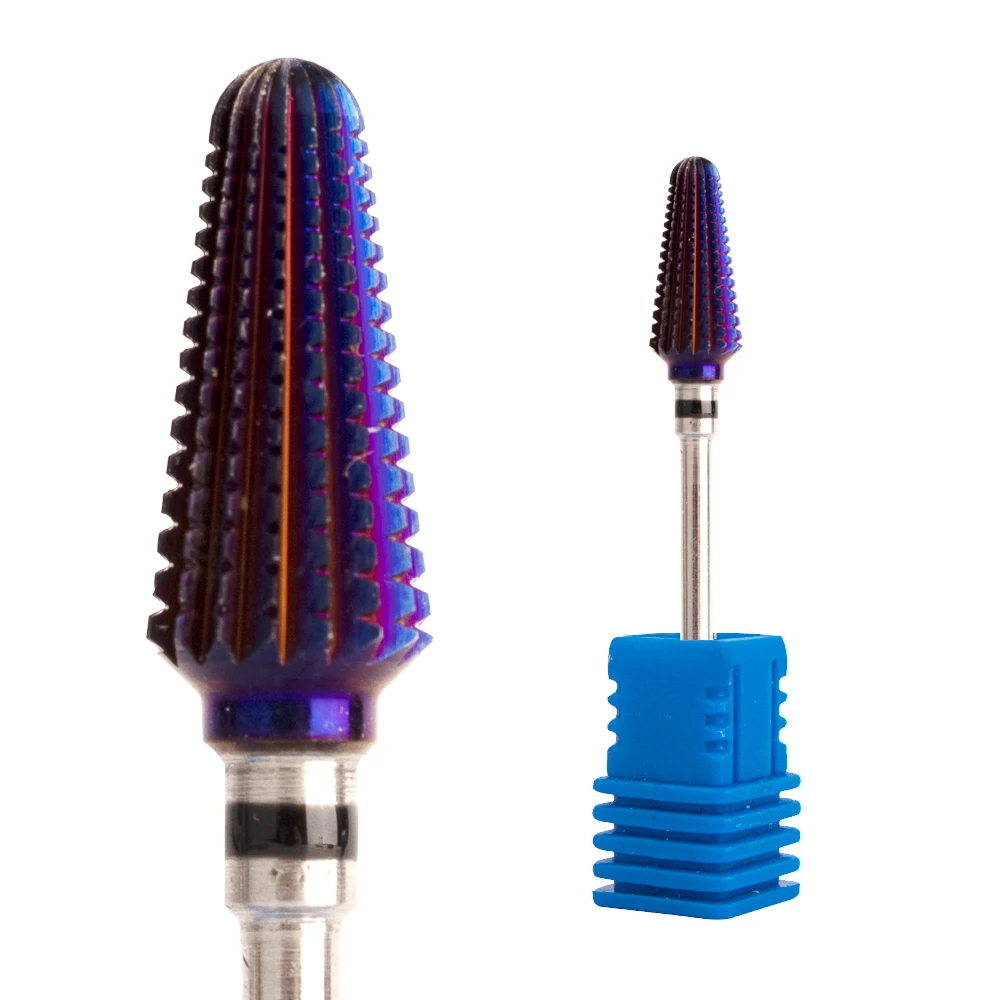 High Quality 7.0 mm Tornado Bit Manicure Drill Bits Hard Polish Gel Remover Carbide Nail Bit For Cuticle Removing