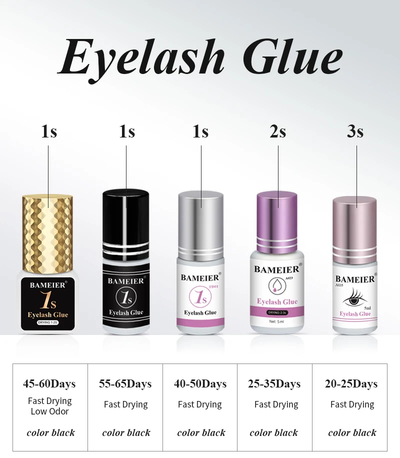 0.5 Sec Lashes Strong Glue Professional Korea 0.5 Sec Lash Extension Adhesive Glue