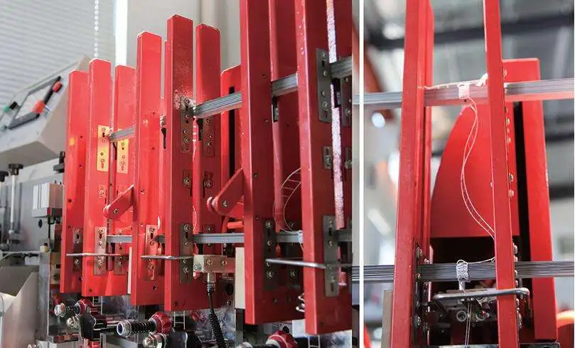 Aluminum Blind full automatic Cutting Machine slat punching machine slating threading machine