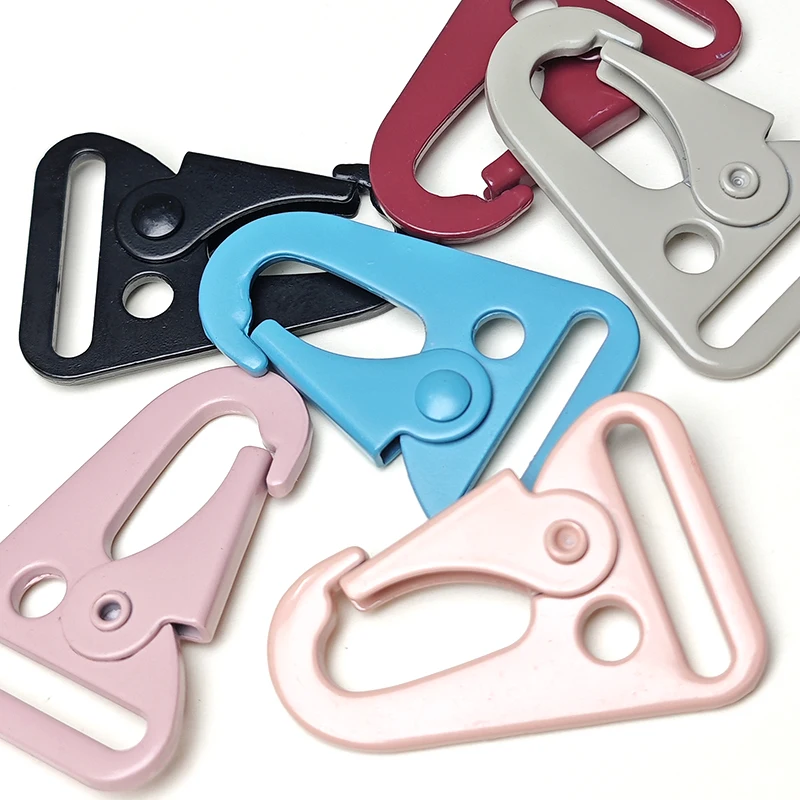 Wholesale Multi Color Alloy Olecranon Clasp Clips Metal Eagle Beak Snap Hook for Outdoors Backpack