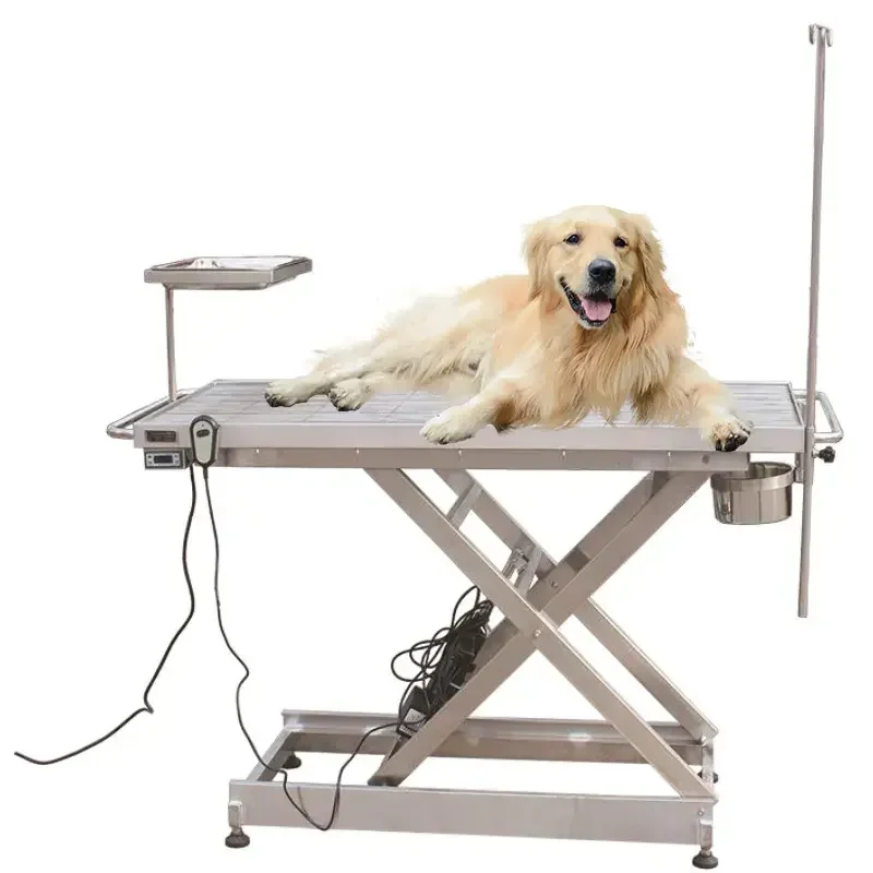 Veterinary Equipment Cart Trolley Surgery Medical Instrument Table Stainless Steel Surgical Operating Table